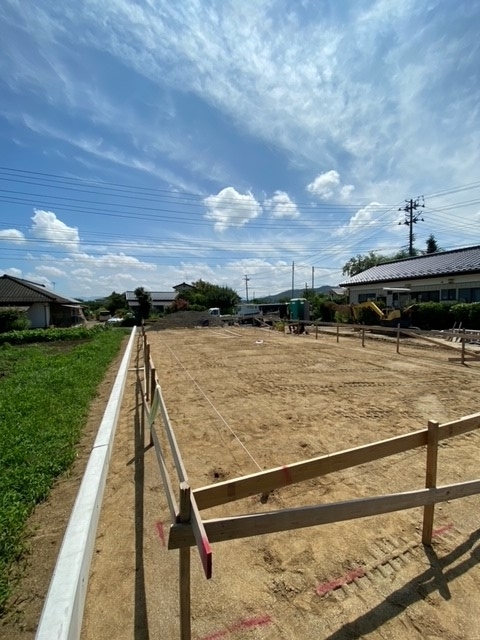 福島市ＳD様邸工事状況　基礎工事